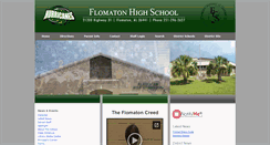 Desktop Screenshot of flomatonhs.com